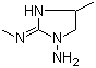 4-甲基-2-(甲基亚氨基)-1-咪唑啉胺分子结构 (CAS 738568-41-7)
