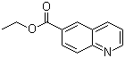 6-喹啉甲酸乙酯分子结构 (CAS 73987-38-9)