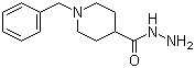 1-苄基哌啶-4-甲酰肼分子结构 (CAS 74045-91-3)