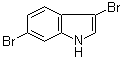 3,6-Dibromoindole molecular structure (CAS 74076-56-5)