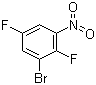 3-溴-2,5-二氟硝基苯分子结构 (CAS 741721-51-7)