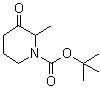 2-甲基-3-氧代哌啶-1-羧酸叔丁酯分子结构 (CAS 741737-30-4)
