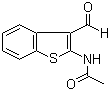 N-(3-甲酰基苯并[b]噻吩-2-基)乙酰胺分子结构 (CAS 74323-01-6)