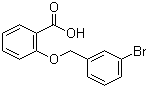 2-(3-溴苄氧基)苯甲酸分子结构 (CAS 743453-43-2)