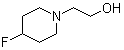 4-Fluoro-1-piperidineethanol molecular structure (CAS 744207-70-3)
