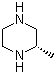 S)-(+)-2-甲基哌嗪分子结构 (CAS 74879-18-8)