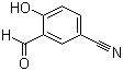 3-甲酰基-4-羟基苯腈分子结构 (CAS 74901-29-4)