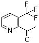2-乙酰基-3-三氟甲基吡啶分子结构 (CAS 749257-78-1)