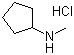 N-甲基环戊胺盐酸盐分子结构 (CAS 75098-42-9)