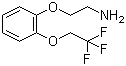 2-[2-(2,2,2-Trifluoroethoxy)phenoxy]ethanamine molecular structure (CAS 751476-91-2)