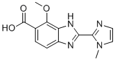 CAS # 752986-89-3, 7-Methoxy-2-(1-methyl-1H-imidazol-2-yl)-1H-benzimidazole-6-carboxylic acid
