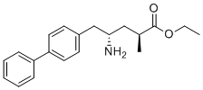(2S,4S)-乙基5-([1,1'-联苯]-4-基)-4-氨基-2-甲基戊酸酯分子结构 (CAS 753421-85-1)
