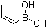 cis-1-Propene-1-boronic acid molecular structure (CAS 7547-96-8)