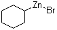 环己基溴化锌分子结构 (CAS 7565-57-3)