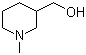 1-甲基哌啶-3-甲醇分子结构 (CAS 7583-53-1)