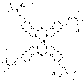 阿尔新兰 8GX分子结构 (CAS 75881-23-1)