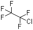 五氟氯乙烷分子结构 (CAS 76-15-3)