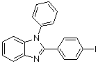 2-(4-碘苯基)-1-苯基-1H-苯并咪唑分子结构 (CAS 760212-42-8)