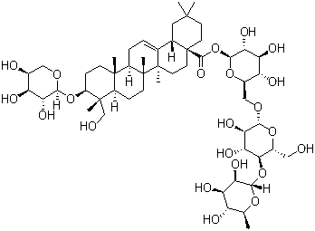 常春藤苷 D分子结构 (CAS 760961-03-3)