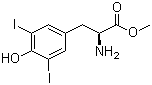 3,5-Diiodo-L-tyrosine methyl ester molecular structure (CAS 76318-50-8)