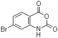 4-溴靛红酸酐分子结构 (CAS 76561-16-5)