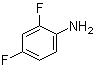 2,4-二氟苯胺分子结构 (CAS 76563-56-9)