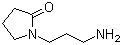 1-(3-Aminopropyl)-2-pyrrolidinone molecular structure (CAS 7663-77-6)