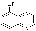 5-溴喹喔啉分子结构 (CAS 76982-23-5)