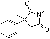 甲琥胺分子结构 (CAS 77-41-8)