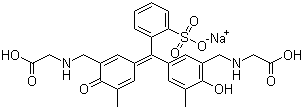 甘氨酸甲酚红分子结构 (CAS 77031-64-2)