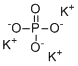 磷酸钾分子结构 (CAS 7778-53-2)