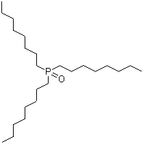 Trioctylphosphine oxide molecular structure (CAS 78-50-2)