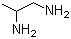 1,2-Diaminopropane molecular structure (CAS 78-90-0)