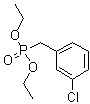 (3-Chlorobenzyl)phosphonic acid diethyl ester molecular structure (CAS 78055-64-8)