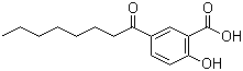 5-Octanoylsalicylic acid molecular structure (CAS 78418-01-6)
