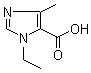 1-Ethyl-4-methyl-1H-imidazole-5-carboxylic acid molecular structure (CAS 78449-68-0)