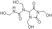 Diazolidinylurea molecular structure (CAS 78491-02-8)
