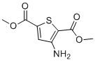 二甲基3-氨基噻吩-2,5-二羧酸酯分子结构 (CAS 785803-74-9)