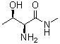 (2S,3R)-2-氨基-3-羟基-N-甲基丁酰胺分子结构 (CAS 79009-37-3)