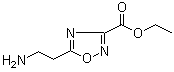 5-(2-氨乙基)-1,2,4-恶二唑-3-羧酸乙酯分子结构 (CAS 790207-00-0)