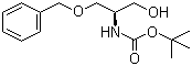N-Boc-(S)-2-氨基-3-苄氧基-1-丙醇分子结构 (CAS 79069-15-1)