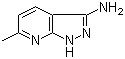 6-甲基-1H-吡唑并[3,4-b]吡啶-3-胺分子结构 (CAS 79173-38-9)