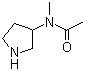 3-(Acetylmethylamino)pyrrolidine molecular structure (CAS 79286-87-6)