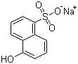 1-羟基萘-5-磺酸钠盐分子结构 (CAS 79873-34-0)