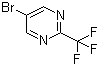 5-溴-2-三氟甲基嘧啶分子结构 (CAS 799557-86-1)