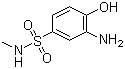 2-氨基苯酚-4-磺酰甲胺分子结构 (CAS 80-23-9)