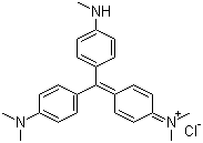 Basic Violet 1 molecular structure (CAS 8004-87-3)