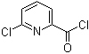 6-Chloro-2-pyridinecarbonyl chloride molecular structure (CAS 80099-98-5)