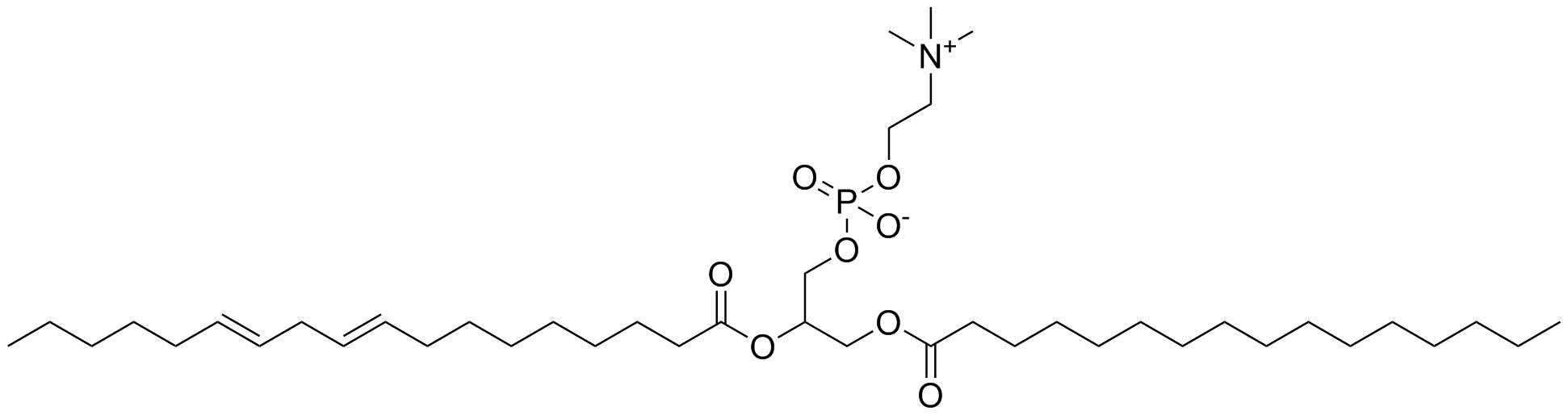 Soya Lecithin molecular structure (CAS 8030-76-0)