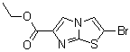 2-溴咪唑并[2,1-b]噻唑-6-羧酸乙酯分子结构 (CAS 80353-98-6)